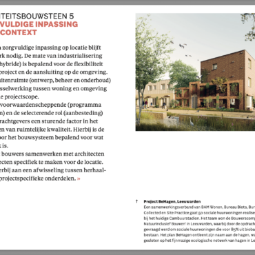 Opengeslagen pagina's van de publicatie "Bouwstenen voor governance"