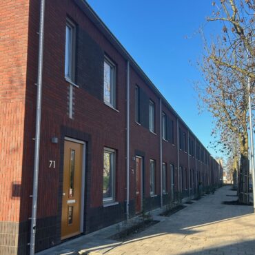 Industriele woningbouw Planciuslaan in Eindhoven